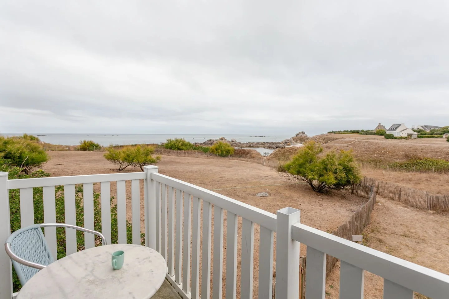 Il balcone affacciato sul mare