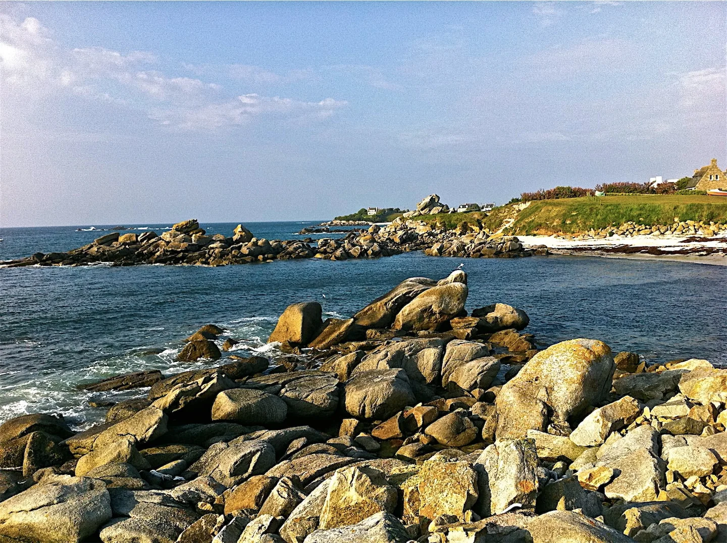 Gli scogli della costa
